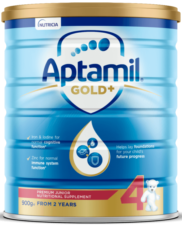 [新西兰直邮] Aptamil 爱他美金装 婴幼儿奶粉 4段 900g (3罐/6罐可选)